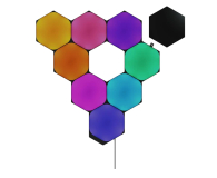 Nanoleaf Shapes Hexagons Starter Kit czarny (9 paneli, kontroler) - 1267165 - zdjęcie 1